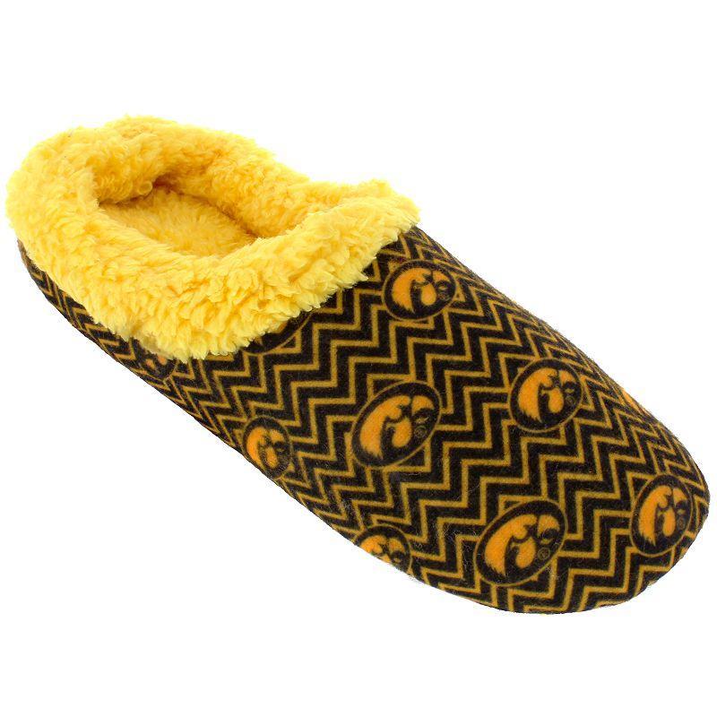 Iowa Hawkeyes Womens Chevron Slippers Product Image