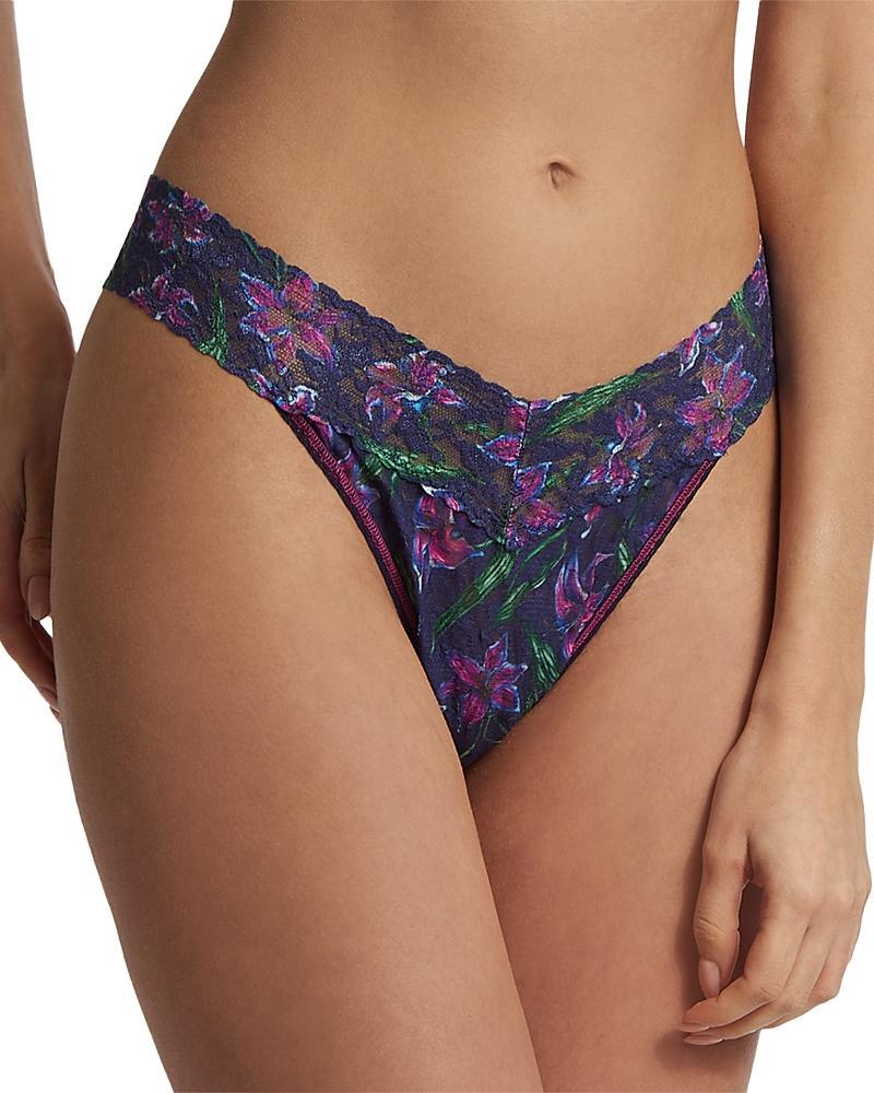 Hanky Panky Printed Original Rise Thong (Be Mine Print) Women's Underwear Product Image