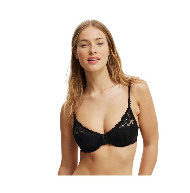 Cotton On Womens Holly Lace Lightly Lined Bra Product Image