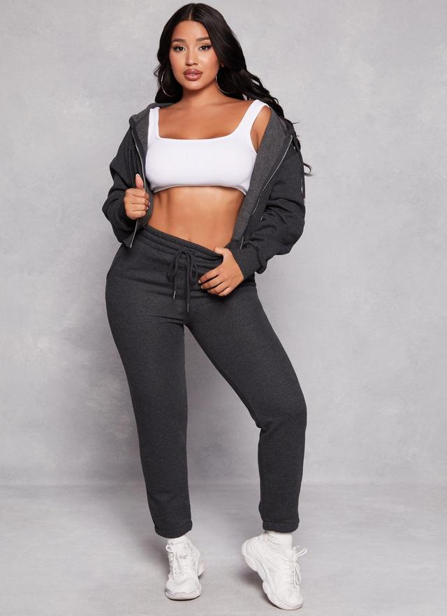 Womens Drawstring Pocket Sweatpants Product Image