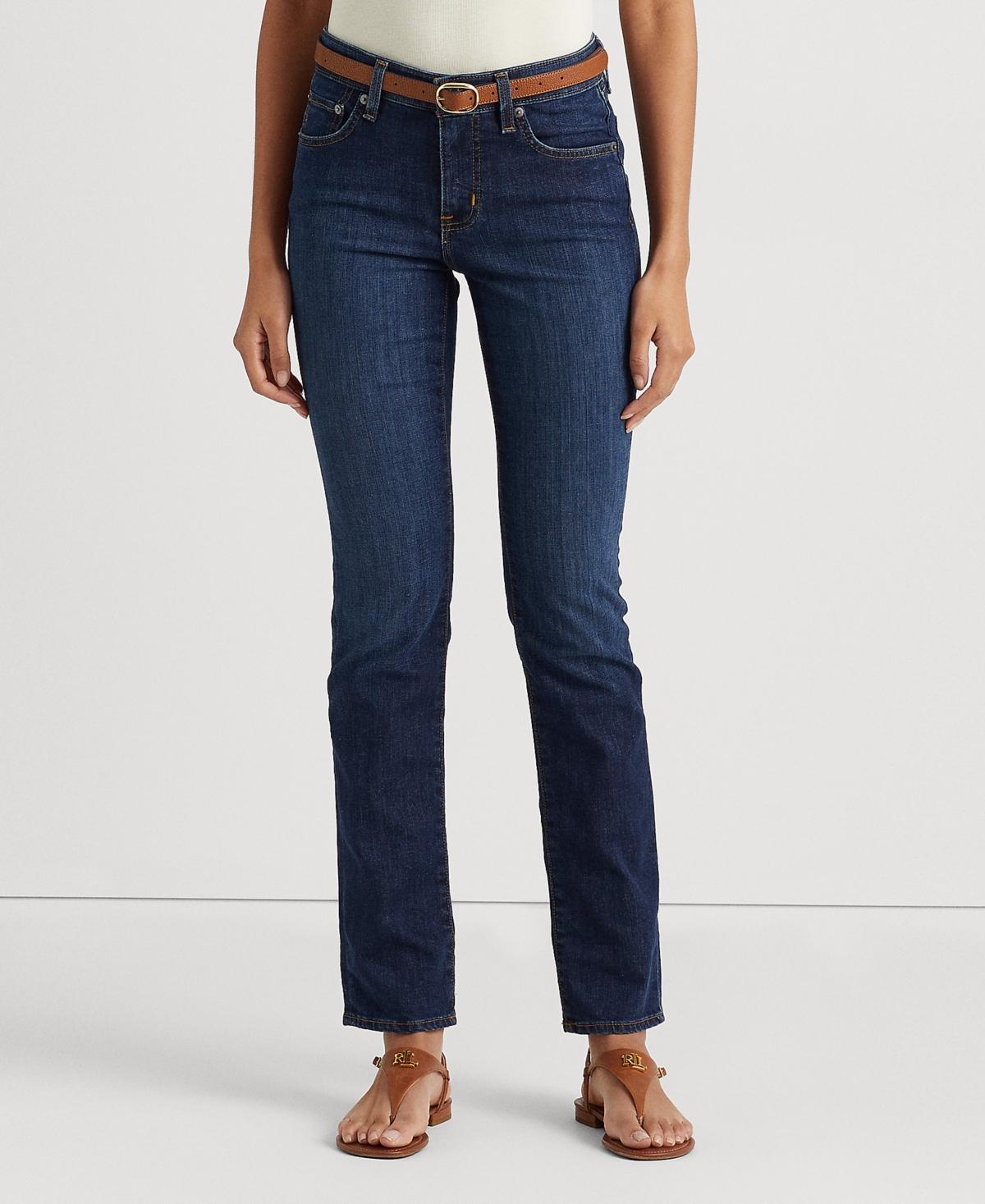 Lauren Ralph Lauren Super Stretch Premier Straight Jeans, Regular and Short Lengths Product Image