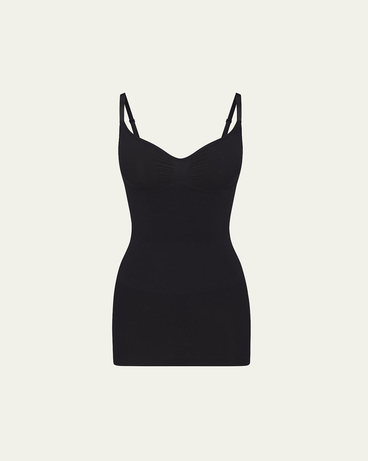 Seamless Sculpt Scoop-Neck Mini Slip Dress Product Image