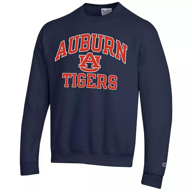 Mens Champion Auburn Tigers High Motor Pullover Sweatshirt Blue Product Image