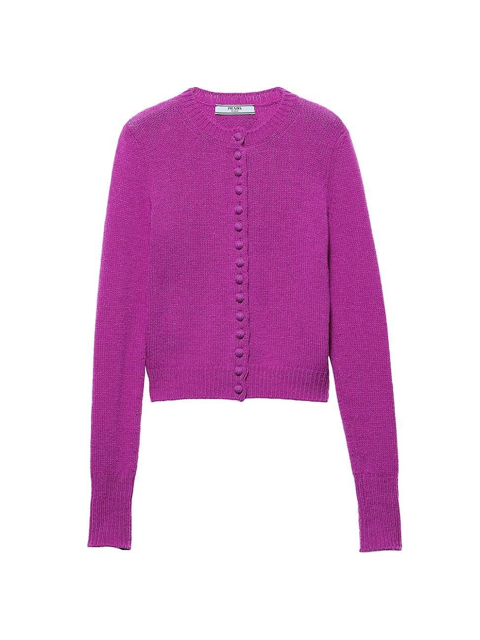 Womens Cashmere Cardigan Product Image