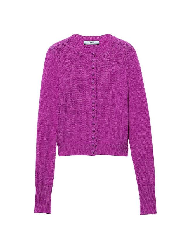 Womens Cashmere Cardigan Product Image