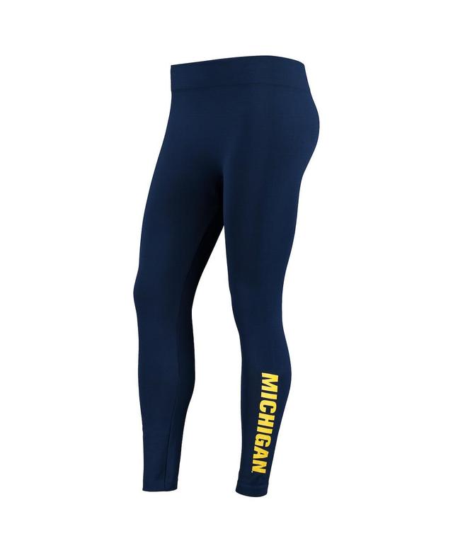 Womens ZooZatz Navy Michigan Wolverines 2.0 Leggings Product Image