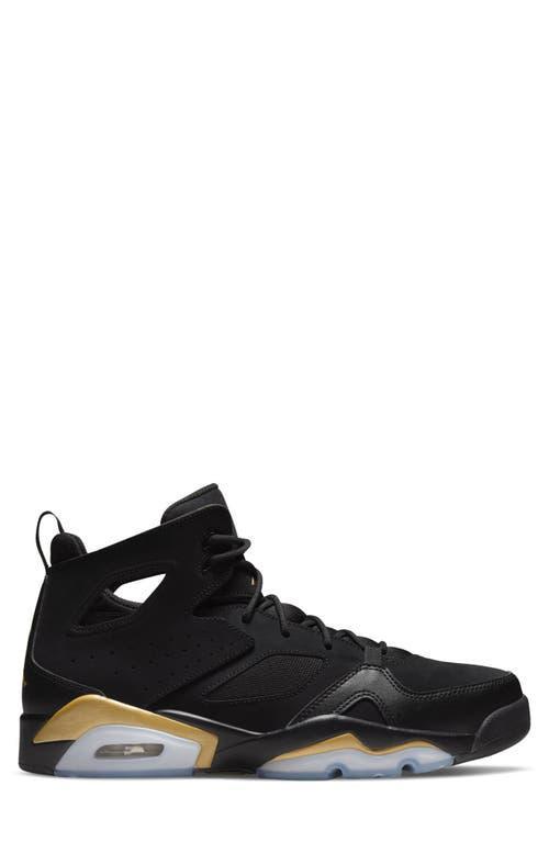 JORDAN Men's  Flight Club '91 Shoes In Black/gold Product Image