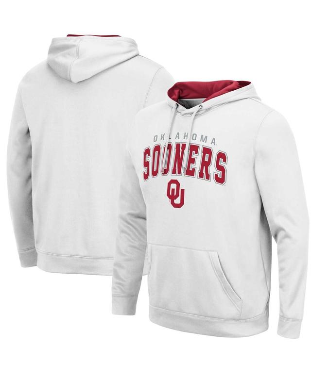 Colosseum Mens Oklahoma Sooners ResistancePullover Hoodie Product Image