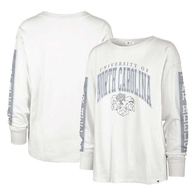 Womens 47 North Carolina Tar Heels Statement SOA 3-Hit Long Sleeve T-Shirt Product Image