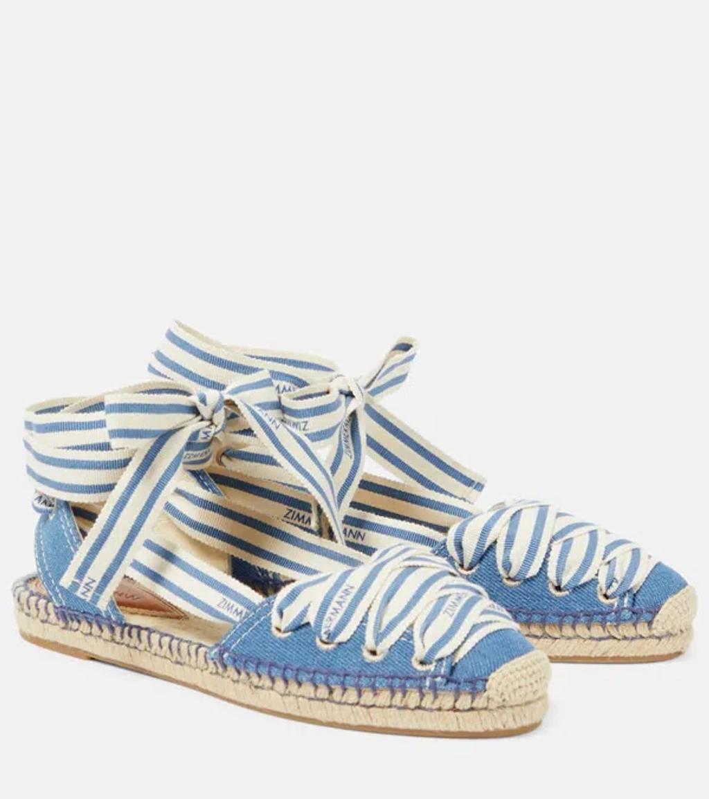 Sol Denim Espadrilles In Blue Den Product Image