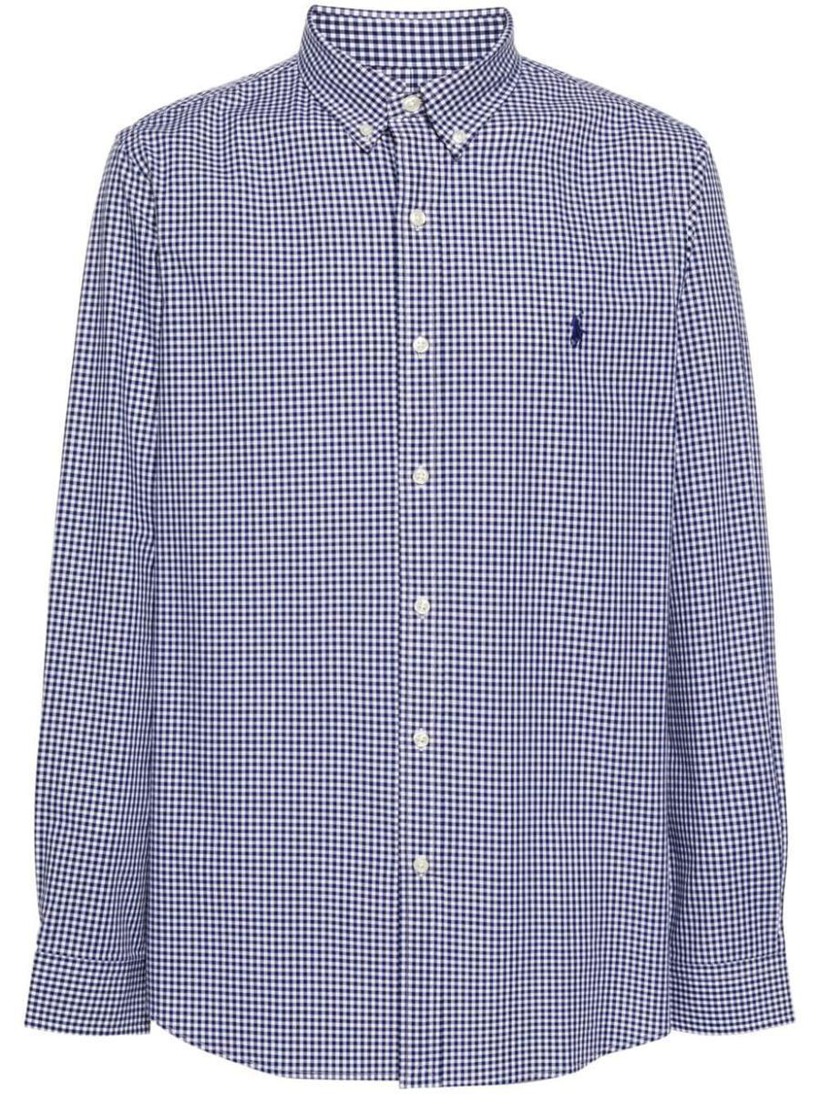 Slim Fit Sport Shirt Clothing In Blue Product Image