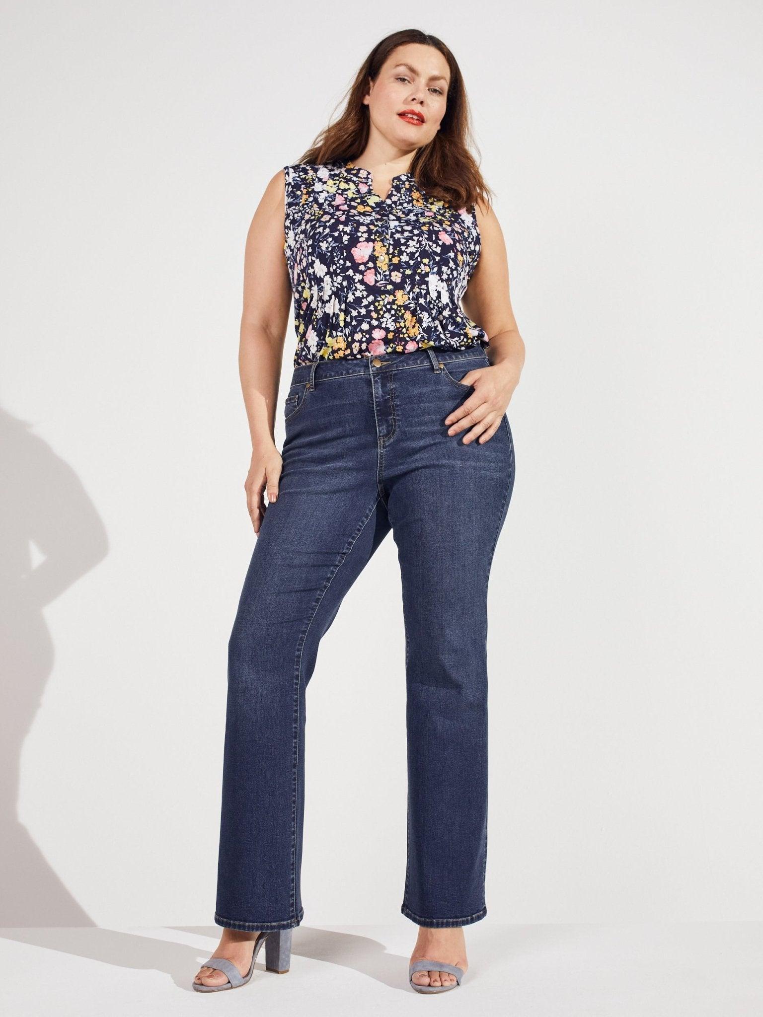 Signature Bootcut 5 Pocket Denim Jean - Plus Female Product Image