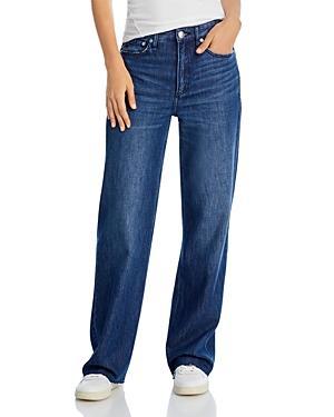 rag & bone Logan Featherweight Mid Rise Wide Leg Jeans in Randie Product Image