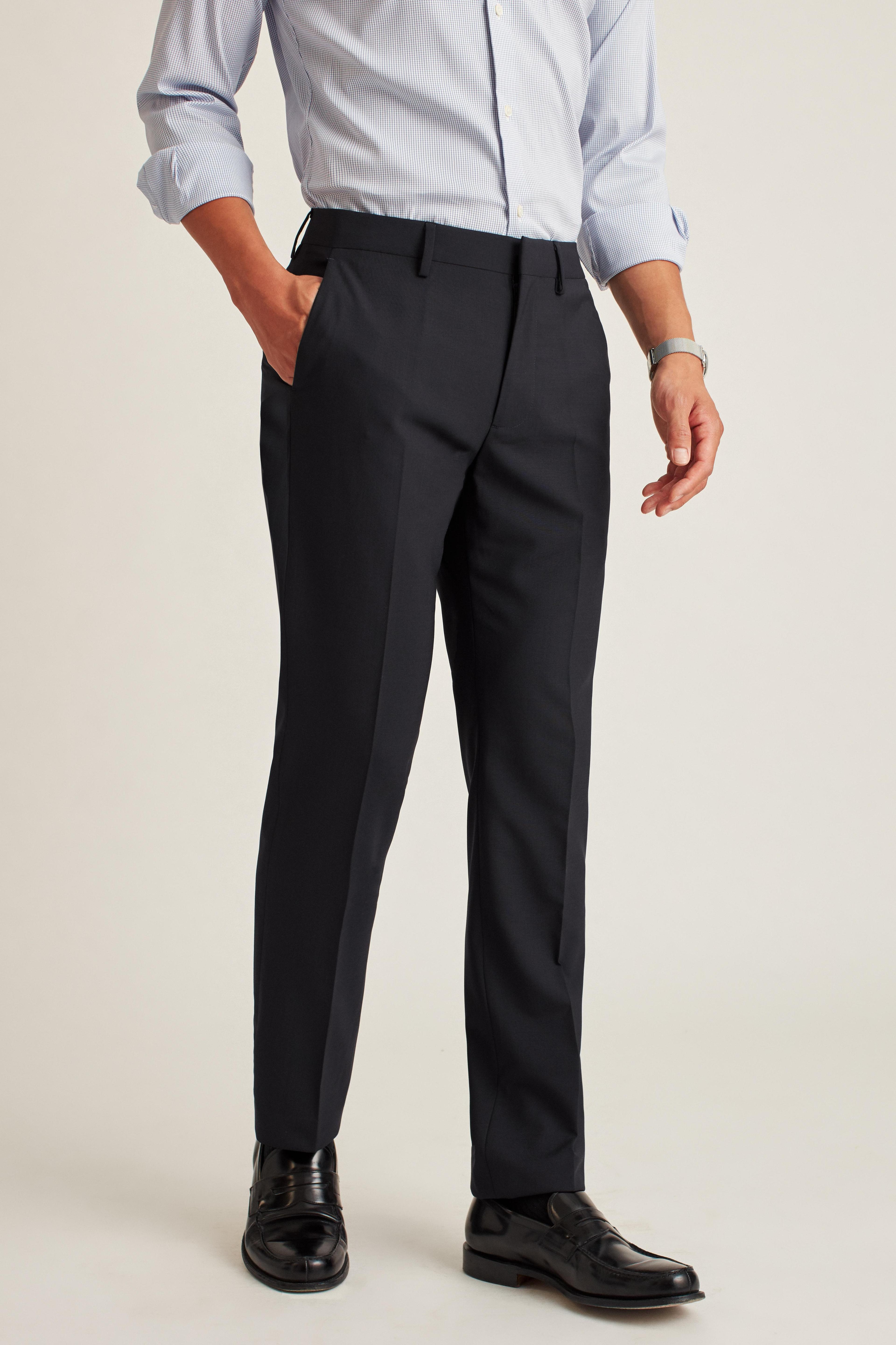 Italian Stretch Wool Dress Pants Product Image