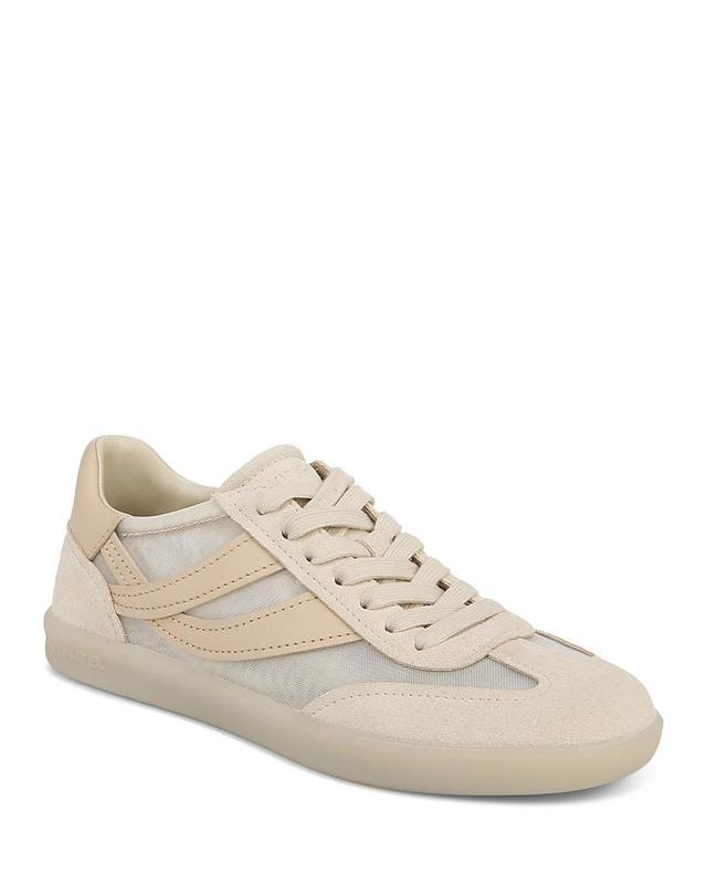 Oasis Mixed Leather Retro Sneakers Product Image