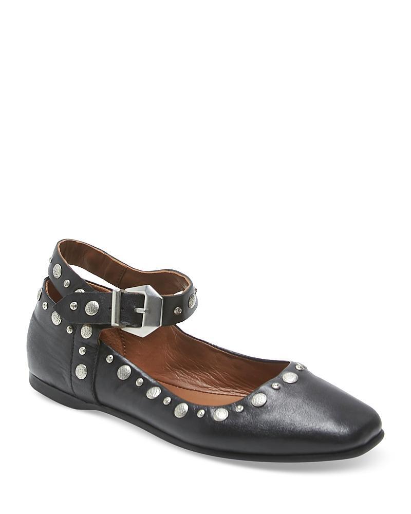 Free People Mystic Mary Jane Flat in Black. Size 37.5, 38.5, 39, 39.5, 40, 41. Product Image