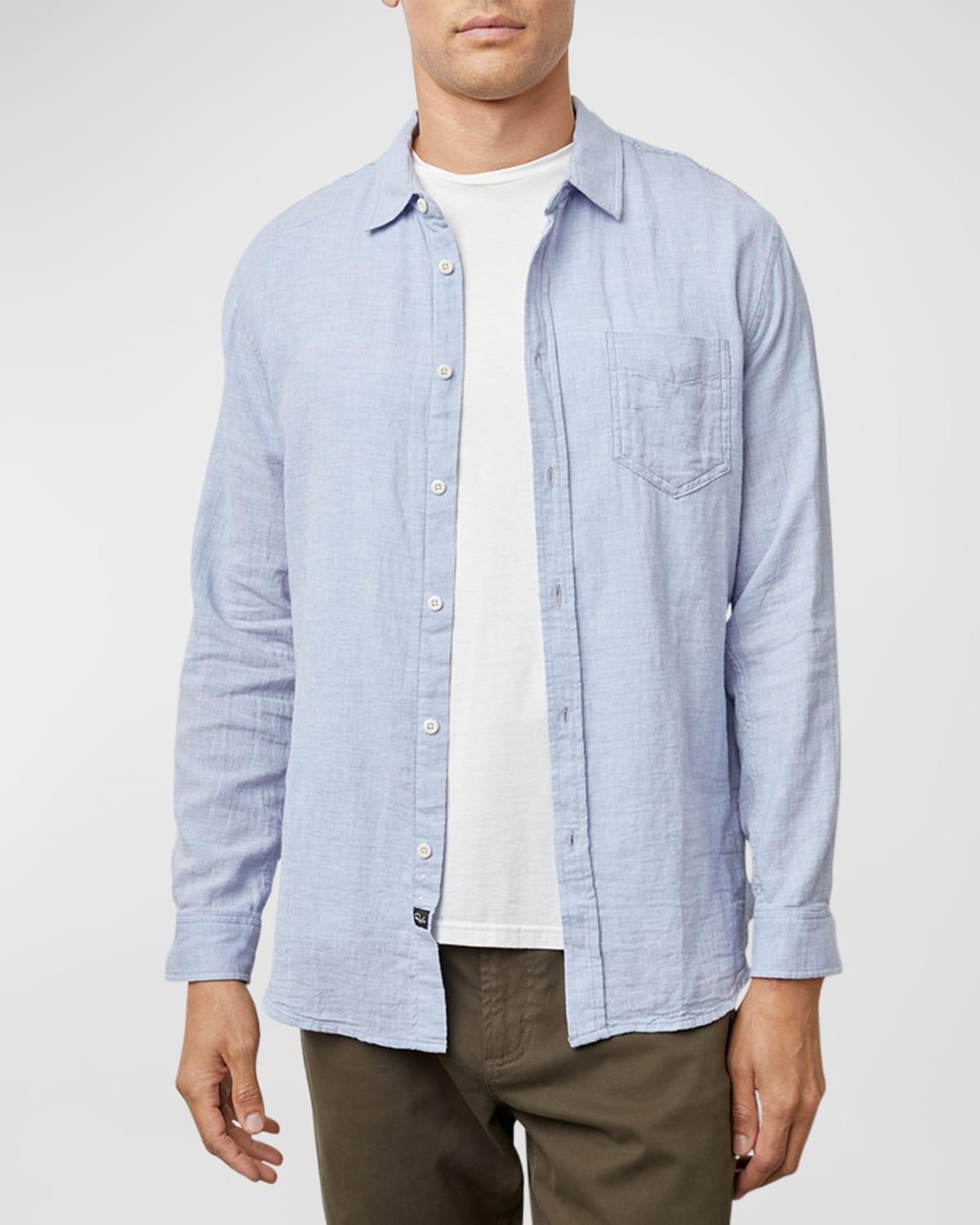 Rails Wyatt Relaxed Fit Solid Button-Up Shirt Product Image