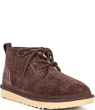 UGG Mens Neumel Shaggy Suede Boots Product Image