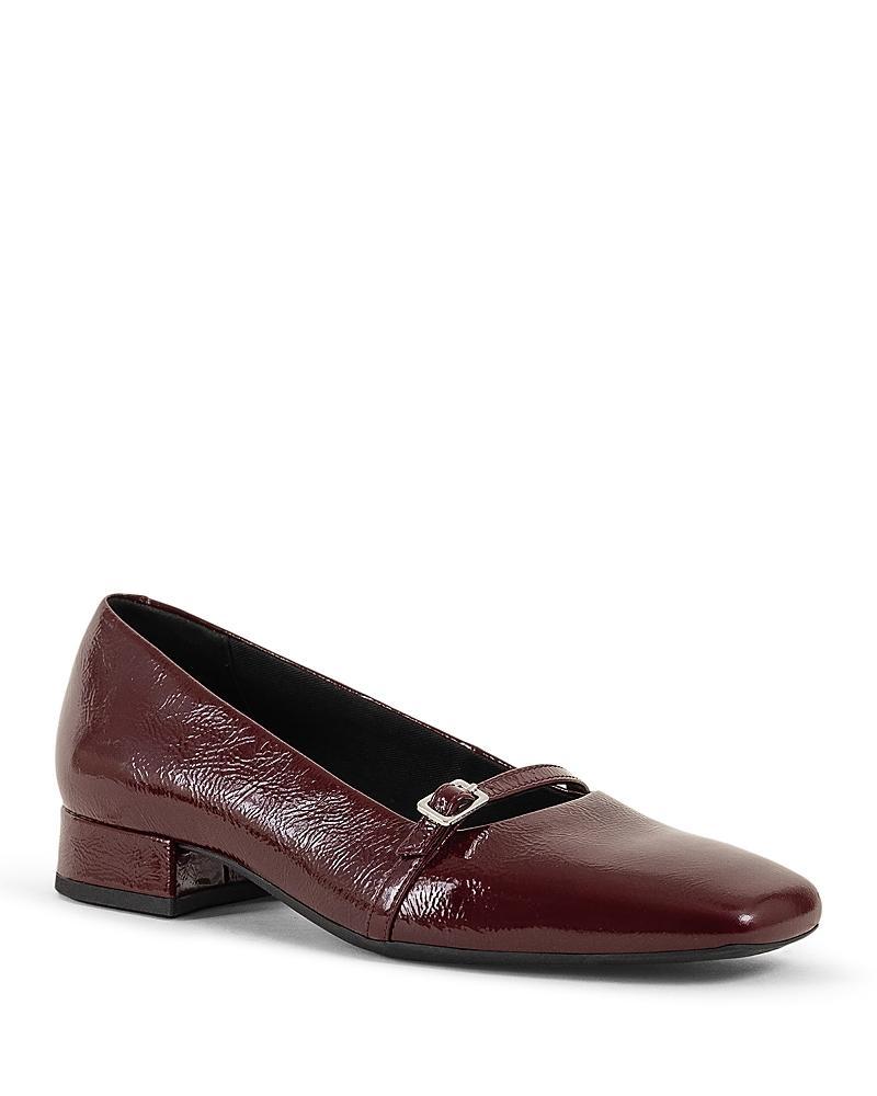 Vagabond Shoemakers Womens Debbi Square Toe Buckle Detail Flats product image