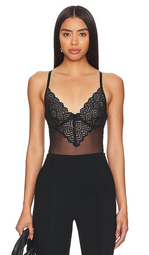 Hanky Panky Strappy Lace Bodysuit Product Image