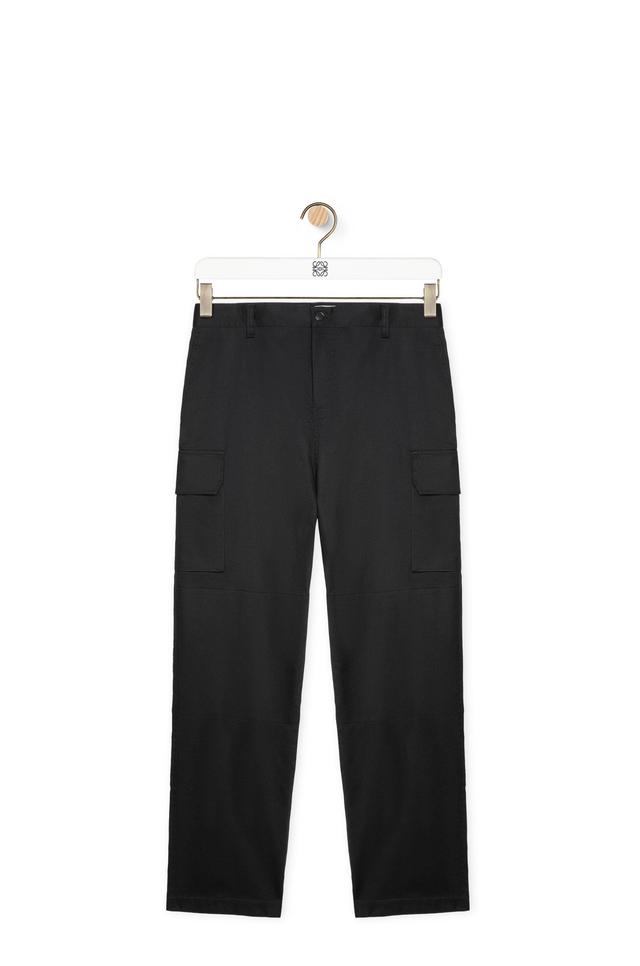 Cargo trousers in cotton Product Image