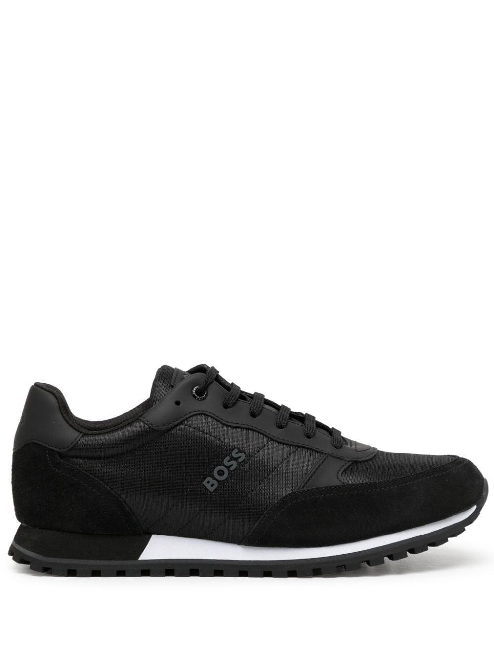 HUGO BOSS Parkour Low-top Sneakers In Black 001 Product Image