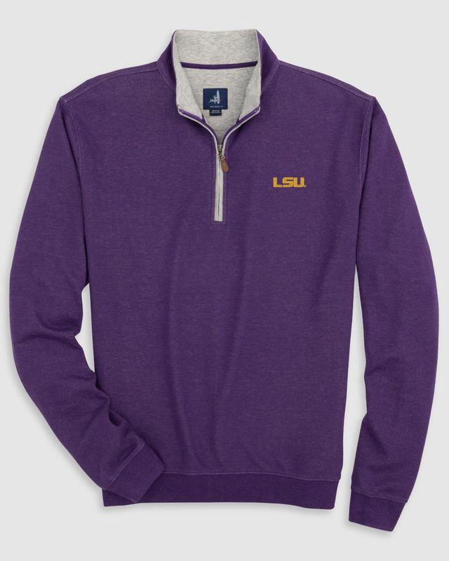 johnnie-O LSU Sully 1/4 Zip Product Image