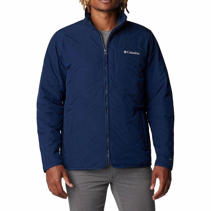 Mens Columbia Birchwood Jacket Collegiate Blue Product Image