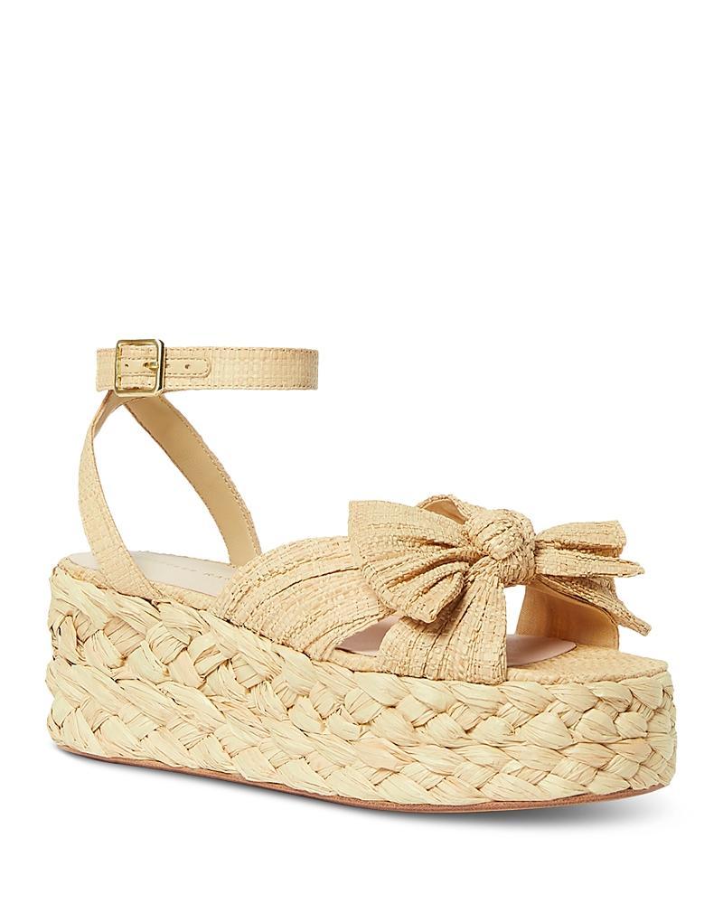 Womens Gaby Raffia Bow Espadrilles Product Image