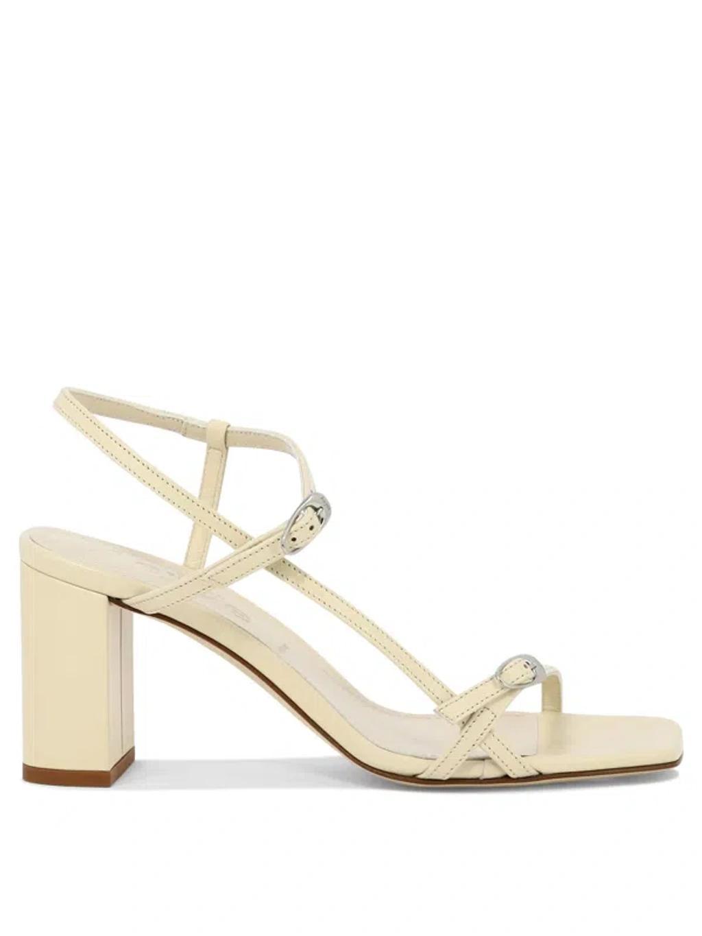 AEYDE Franzi Sandals Beige Product Image