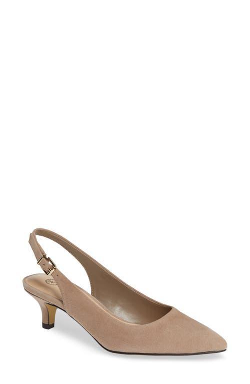 Bella Vita Scarlette Kitten Heel Slingback Pump Product Image