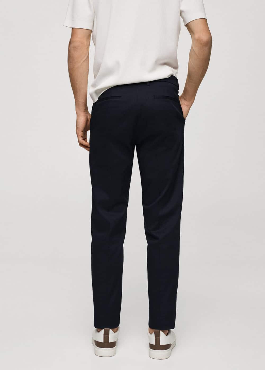 MANGO MAN - Slim fit chino trousers navyMen Product Image