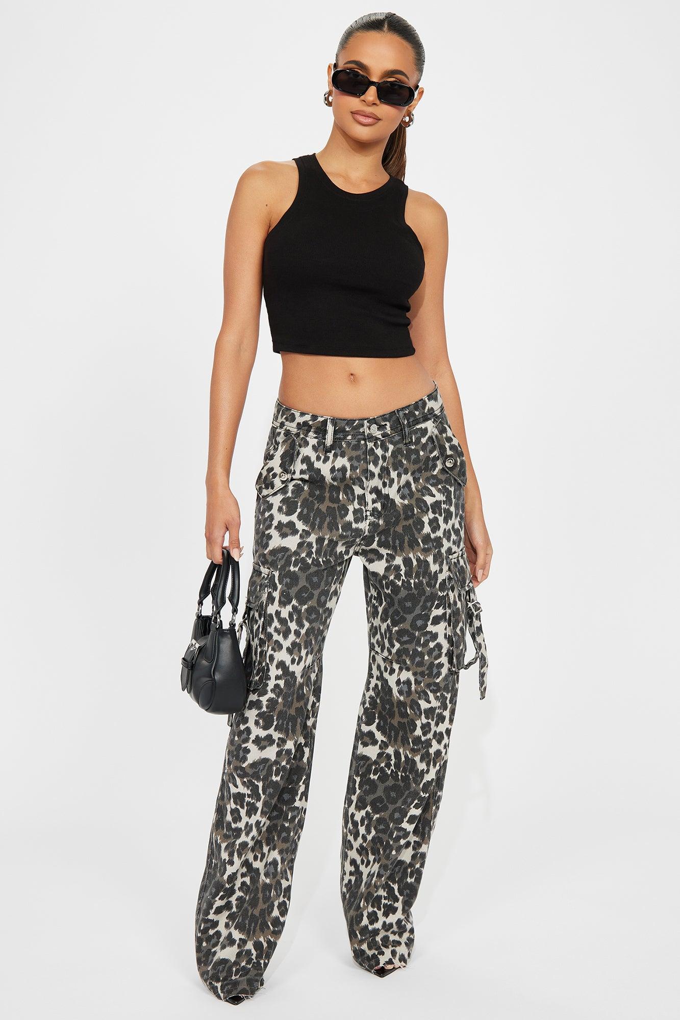 Not Your Wifey Cargo Pant - Black/combo Product Image