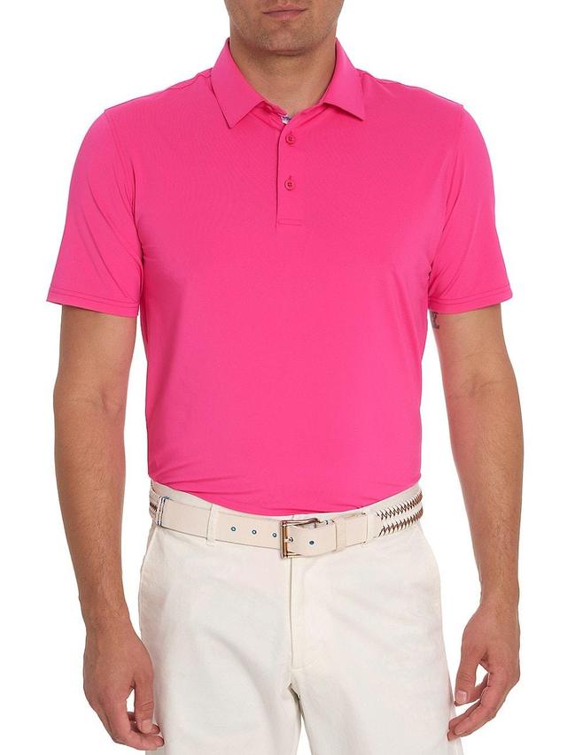 Mens Axelsen Knit Polo Shirt Product Image