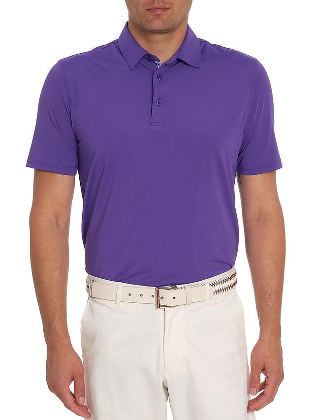 Mens Axelsen Knit Polo Shirt Product Image