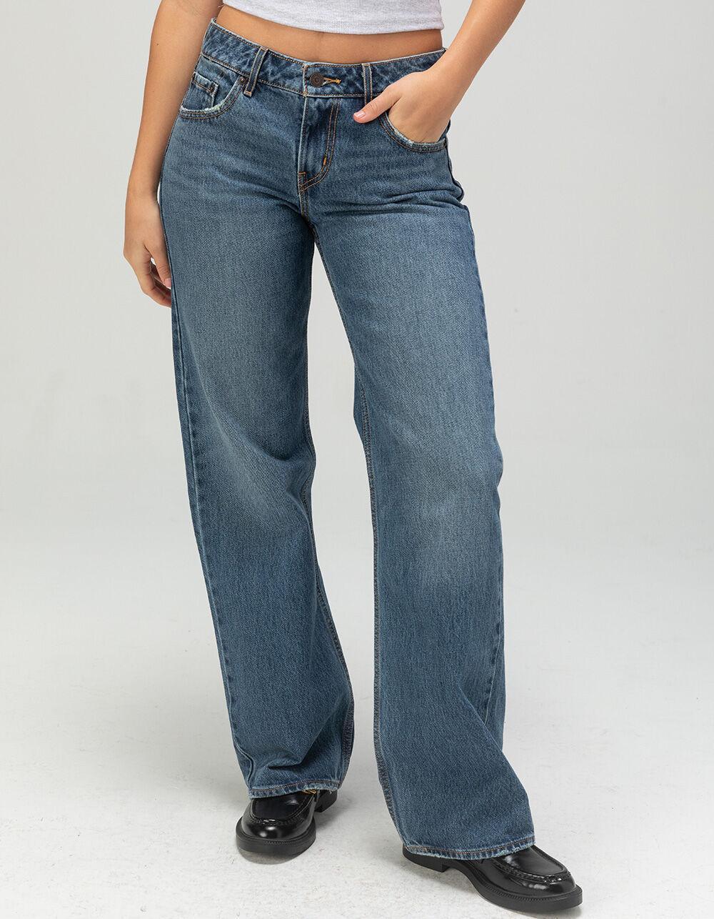 LEVI'S Premium Low Loose Womens Jeans - Living The Good Life Product Image