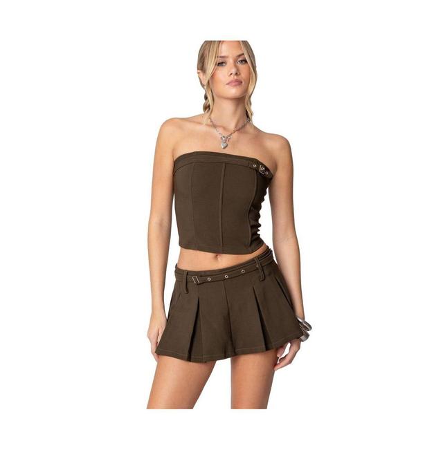 Edikted Womens Erynne Belted Corset Product Image