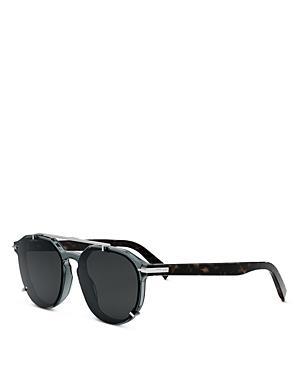 Mens DiorBlackSuit R2I 56MM Round Sunglasses Product Image