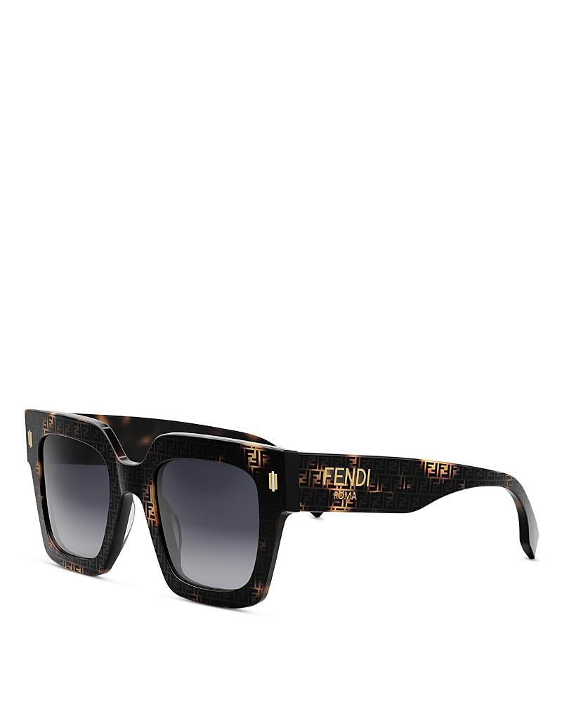 Fendi Roma 50mm Square Sunglasses Product Image