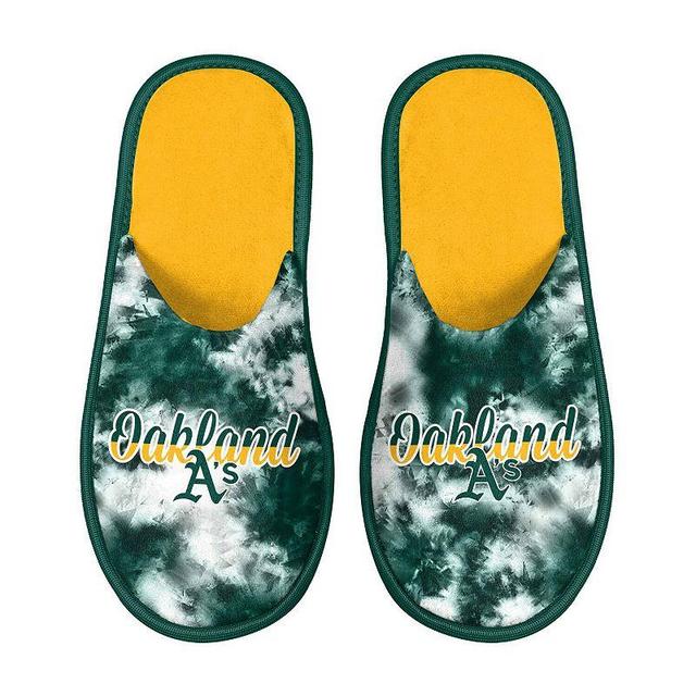 Womens FOCO Oakland Athletics Team Scuff Slide Slippers Product Image