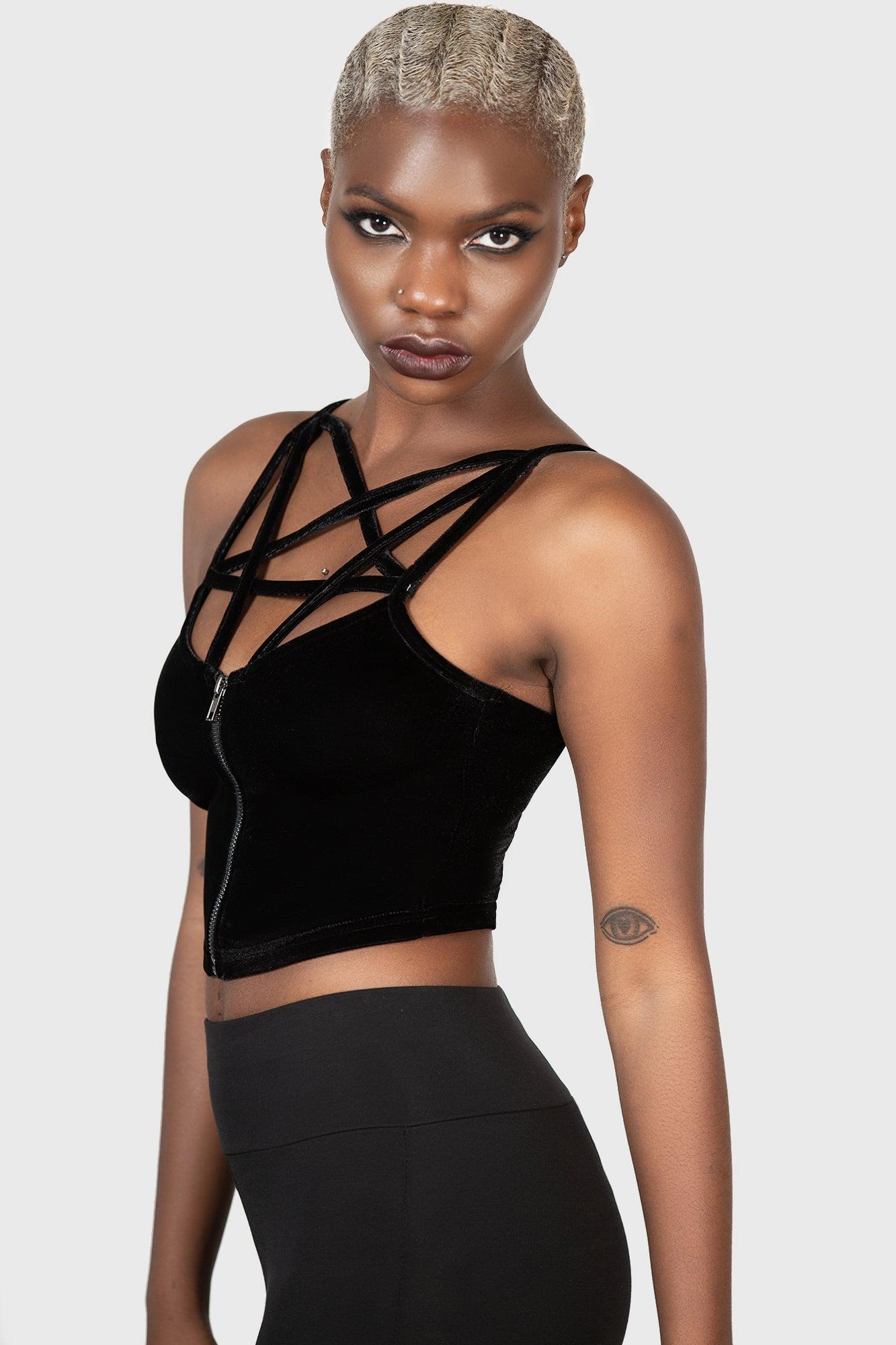 Lost In Sin Zip Top [B] Female Product Image