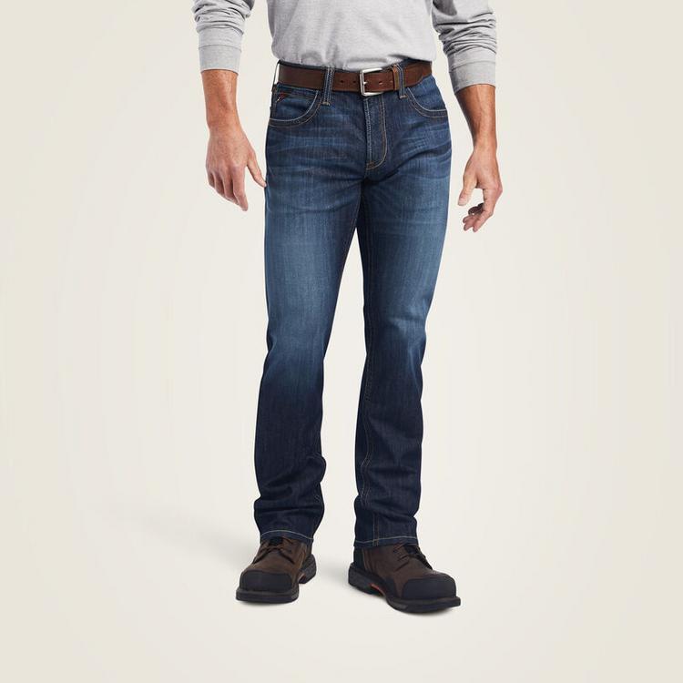 Ariat® Men's FR M5 DuraLight Stretch Straigt Leg Jeans Product Image