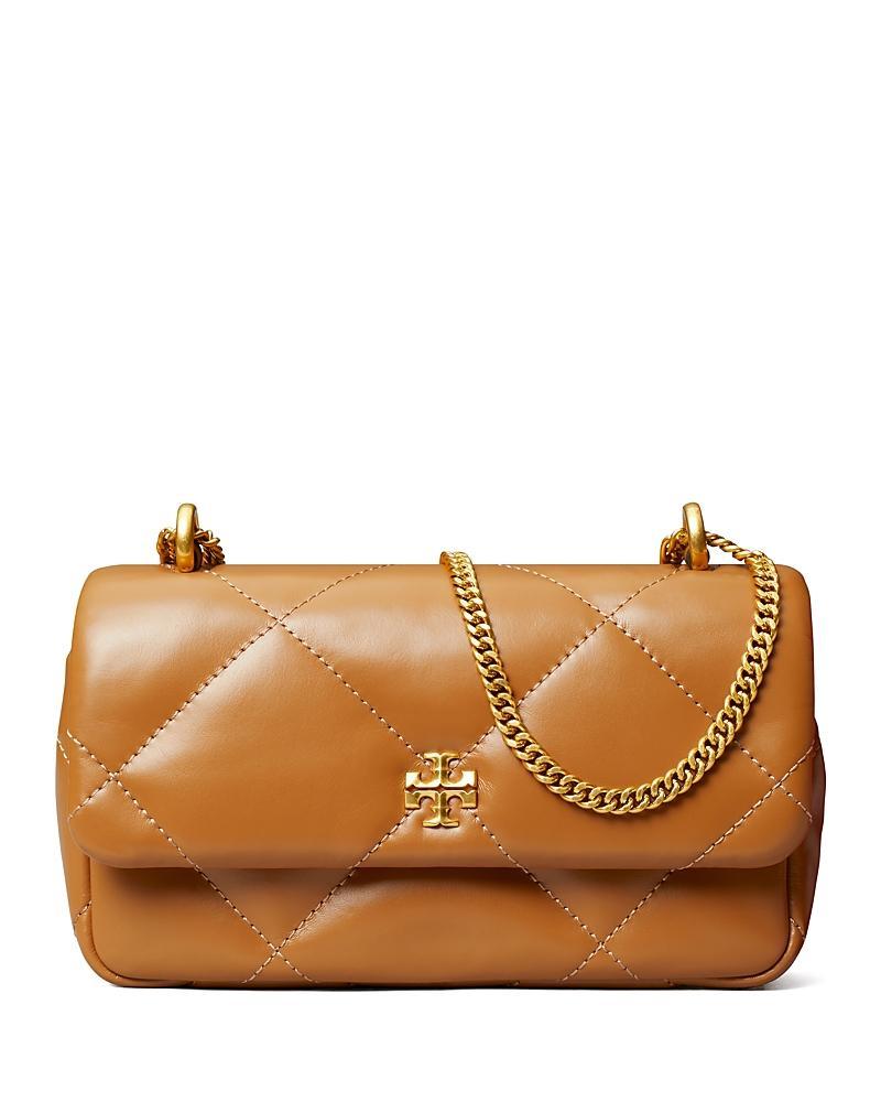 Tory Burch Kira Diamond Quilted Leather Mini Flap Bag Product Image