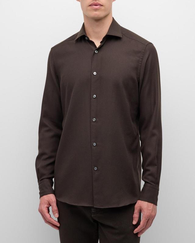 Mens Cashco Cotton and Cashmere Sport Shirt Product Image