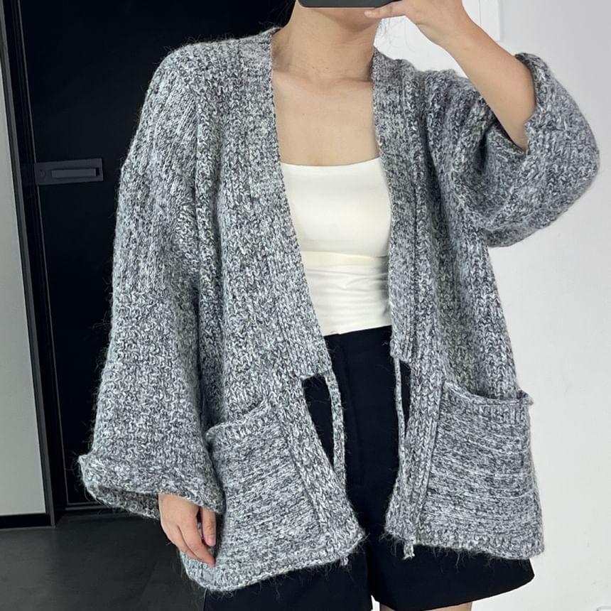 Plain Kimono Oversized Cardigan Product Image