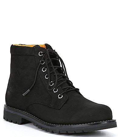 Timberland Redwood Falls Plain Toe Waterproof Boot (Rust Full Grain) Men's Boots Product Image