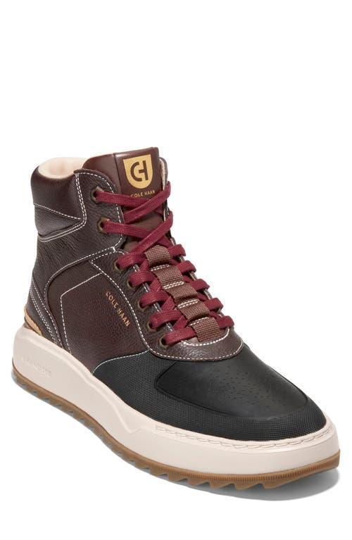 Mens Grandpro Crossover Leather High-Top Sneakers Product Image