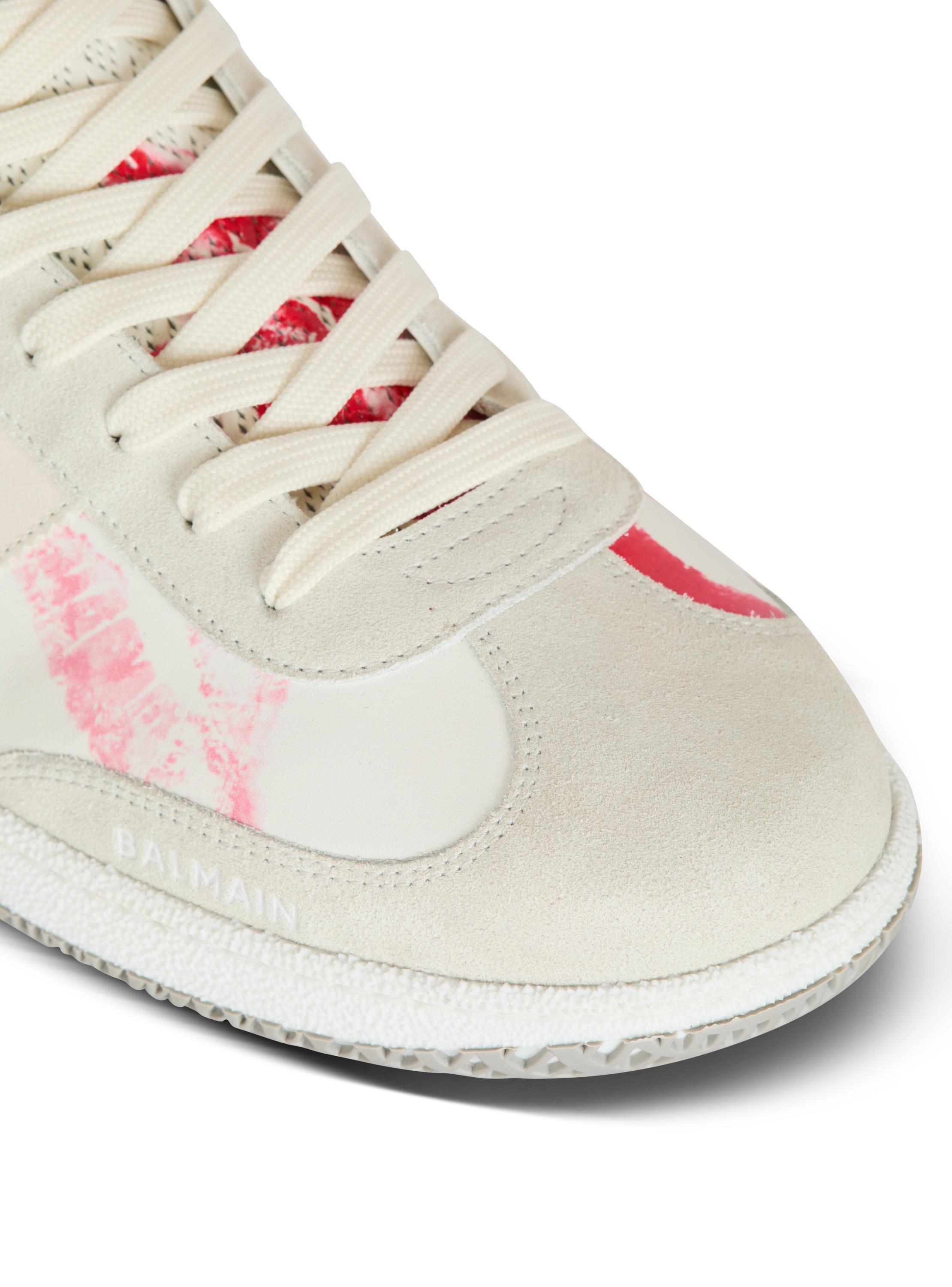 Calfskin Balmain Swan trainers Product Image