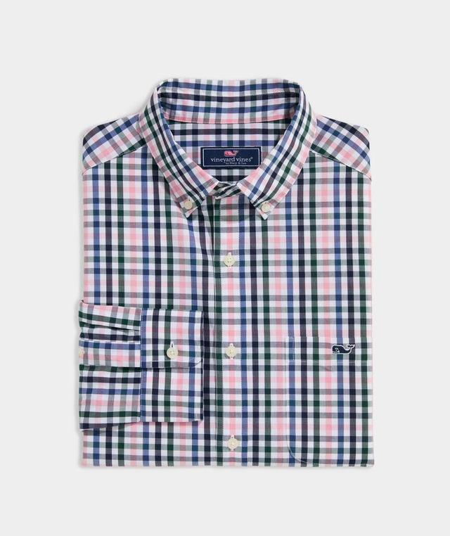 Stretch Poplin Tattersall Shirt Product Image