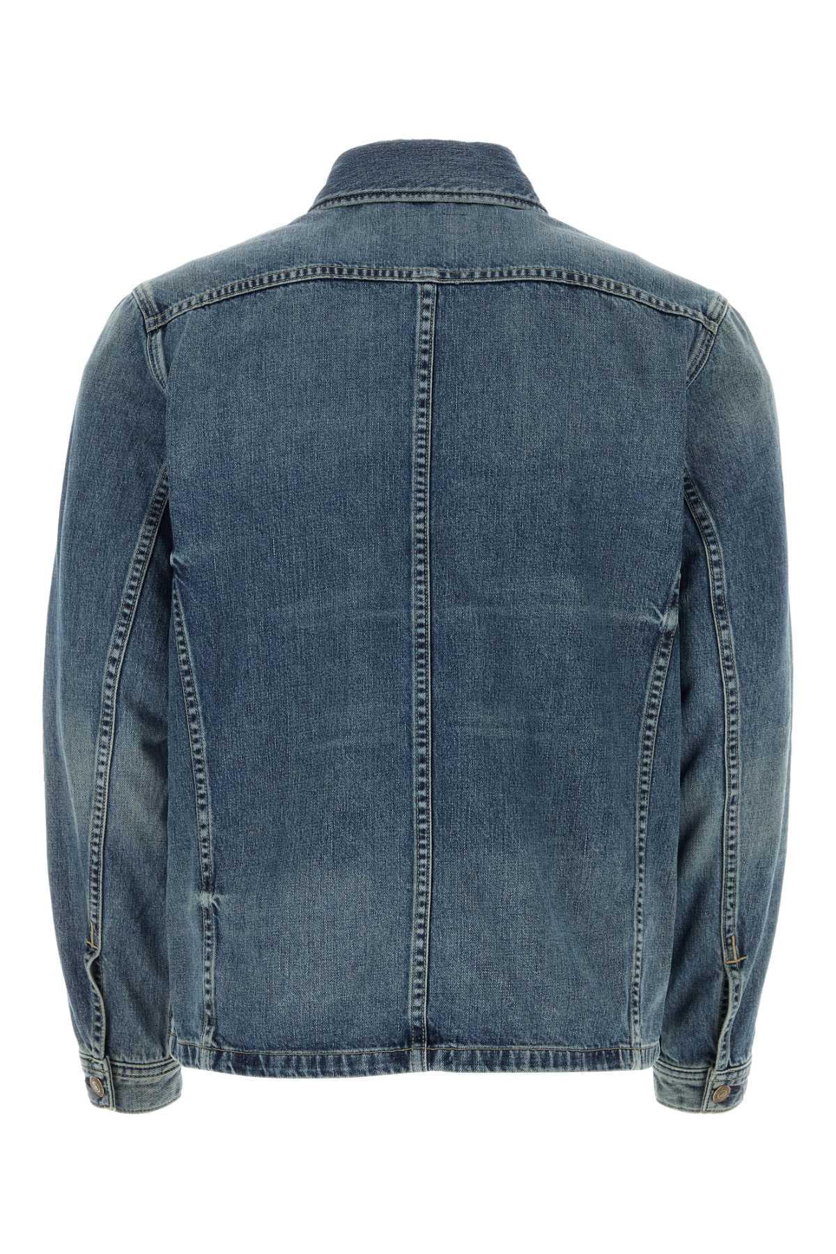 Denim Jacket In Vintagepaleblue product image